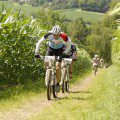 Climbs are essential for lap based enduro's. Photos: Katharina and Franz Wisata