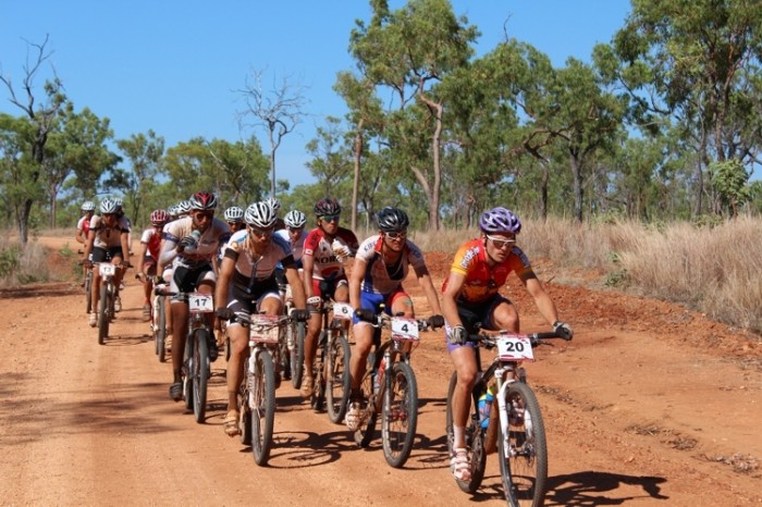 The chase group, early on Stage 7. The chase group, early on Stage 7.