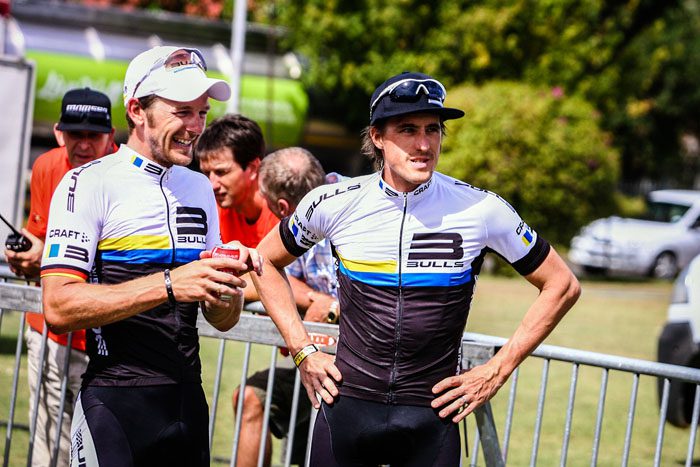 Platt has spent a lot of his previous years racing stage races with Stefan Sahm. Photo: Sportograf Platt has spent a lot of his previous years racing stage races with Stefan Sahm. Photo: Sportograf