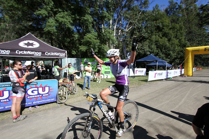 Three wins from three starts at the 2012 Real Insurance XCM Series for Jenny Fay (Rockstar Racing). Can anyone challenge her for the series title now? Photo: Rich Tyler Three wins from three starts at the 2012 Real Insurance XCM Series for Jenny Fay (Rockstar Racing). Can anyone challenge her for the series title now? Photo: Rich Tyler
