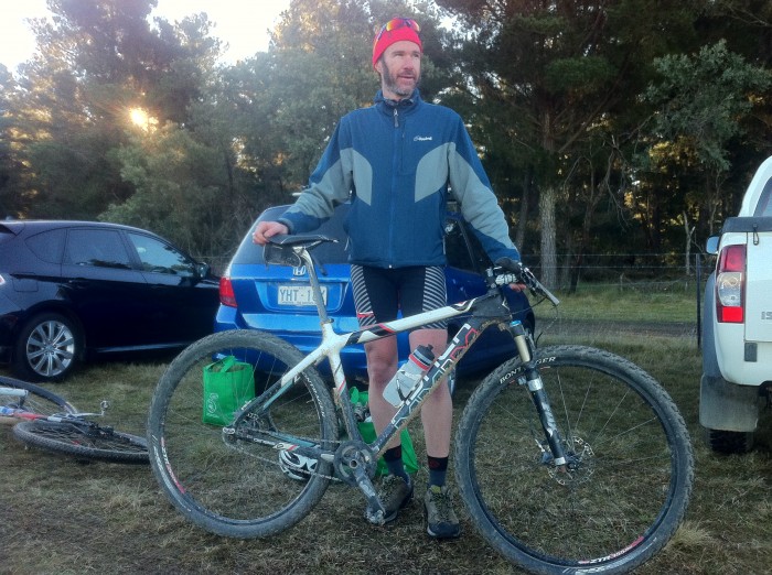 Liam O'Dea, by Subaru-MarathonMTB.com team mate for the day. Slammed single speeding since before it was cool. Liam O'Dea, by Subaru-MarathonMTB.com team mate for the day. Slammed single speeding since before it was cool.