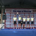 Finishing the 5 Rings of Moscow with Team Type 1. Photo: G. Groysman