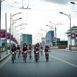 The race heads out of Ulaan Baatar. Photo: Margus Riga