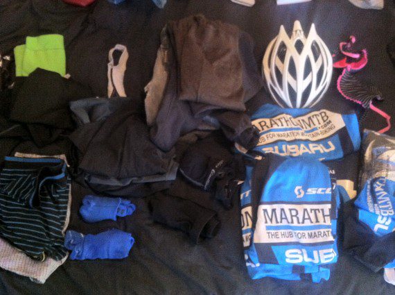 Stage Racing: Take what you need, leave it at home if you don't need it.