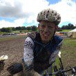 Unamused after 24hrs riding through a sea of mud