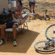 Ash Hayat - after stage 6 at the 2011 Croc Trophy. Photo: Pete Figg