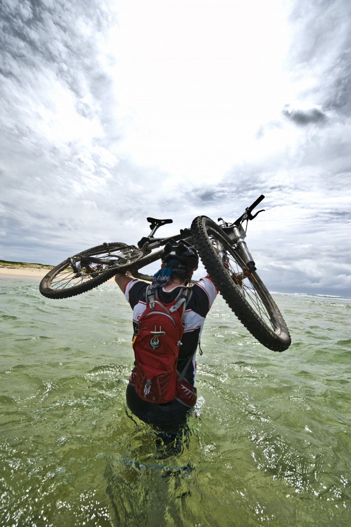 Jumping into the Pacific - just like taking a dip into Lake Garda. But saltier. Photo: Wild Horizons Jumping into the Pacific - just like taking a dip into Lake Garda. But saltier. Photo: Wild Horizons