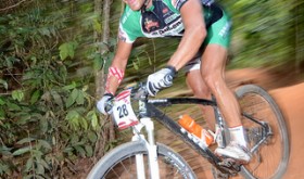 Ivan Ribaric on his way to winning Stage 1
