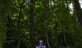 Bosky singletrack at Bristol Bikefest
