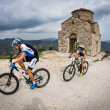 Giger leads Cink on Stage 2 at Cyrpus. Photo: Massewerd