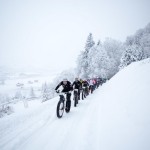Riders during stage 5 of the first Snow Epic, near Engelberg, in the heart of the Swiss Alps, Switzerland on the 17th January 2015
Photo by: Nick Muzik / Snow Epic / SPORTZPICS