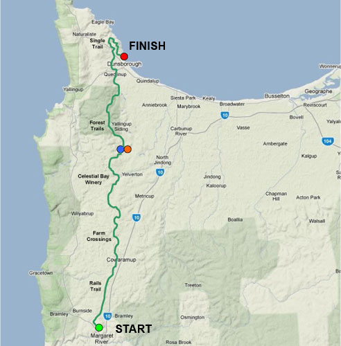 cape to cape mtb map