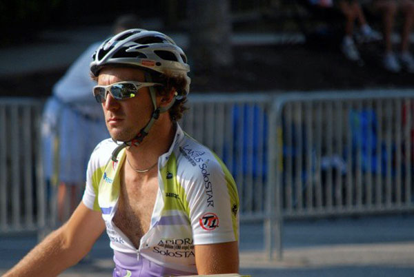 Justin Morris of Team Type 1 at a US criterium