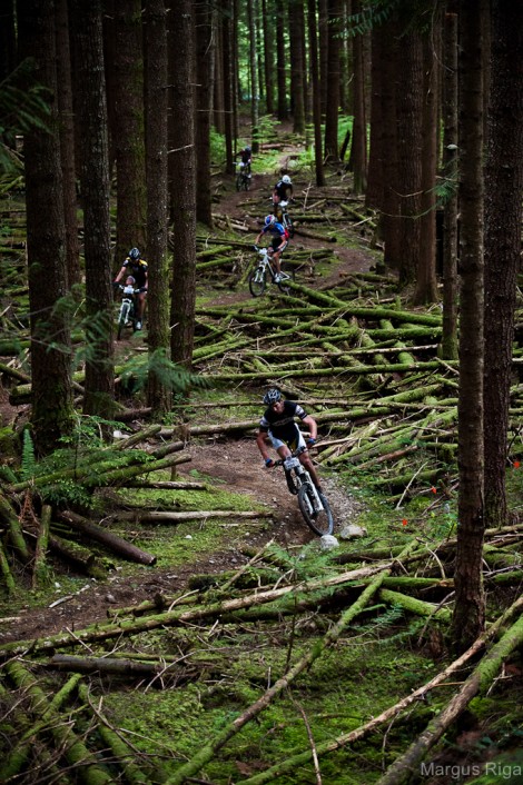 Epic scenery during the BC Bike Race