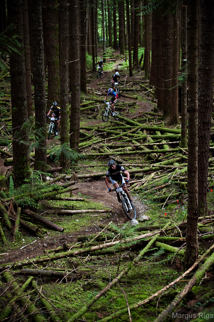 Epic scenery during the BC Bike Race