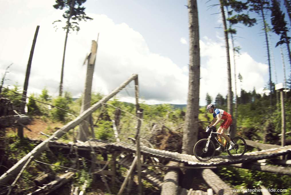 Riders new to the BC Bike Race have been impressed by the course on offer