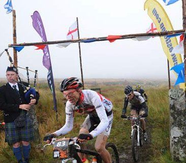 Focus and clarity at the 2009 Kielder 100. Photo: Joolz Dymond