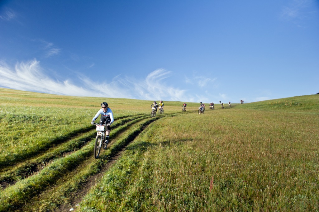 Mongolia's unique landscape is perfect for mountain biking as many have already found. Photo: Mongolia Bike Challenge