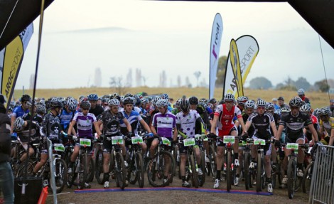The startline of the 2012 Capital Punishment XCM race. Photo: CycleNation