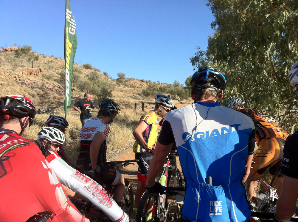 The start of Stage 4 of the 2012 ICME, already pointing up hill.