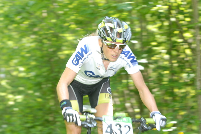 Sally Bigham lead the Alpen Tour Trophy from start to finish this year. Photo: Regina Stanger