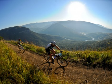 With at least 16 countries represented at next year’s event, the nine-day Old Mutual joBerg2c is steadily growing its reputation in international mountain biking circles. Photo: Kelvin Trautman