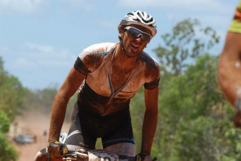 Justin Maddog Morris. Riding the pain train at the 2011 Croc Trophy. Photo: Regina Stanger