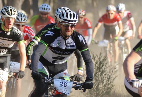 Ondrej Slezak races at the Back Yamma Bigfoot. Yet another training day.