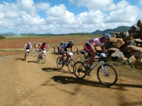 Hard racing in Mauritius