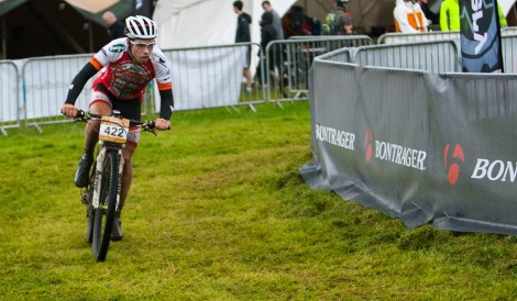 Ben Thomas, coming into the finish at yet another race...