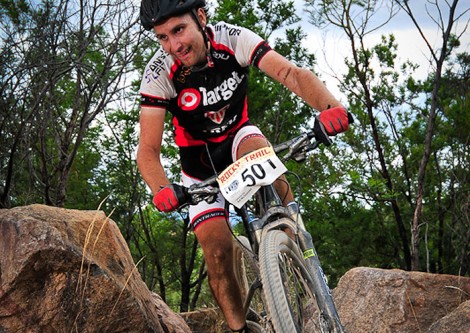 Ed McDonald at the Rocky Trail 100