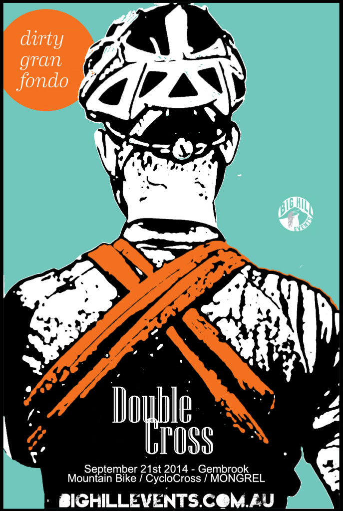 dgf_Double Cross Poster 2014 - Green and Orange