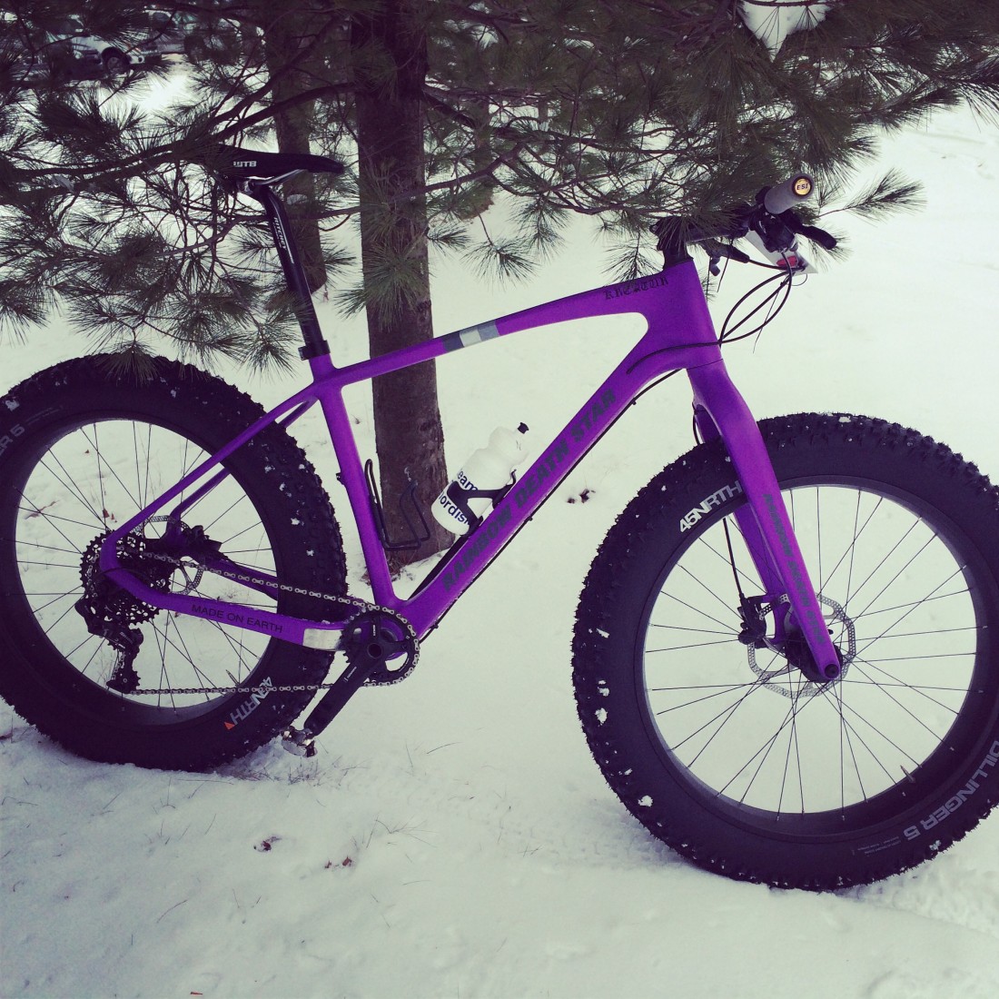 Purple fat bike new arrivals