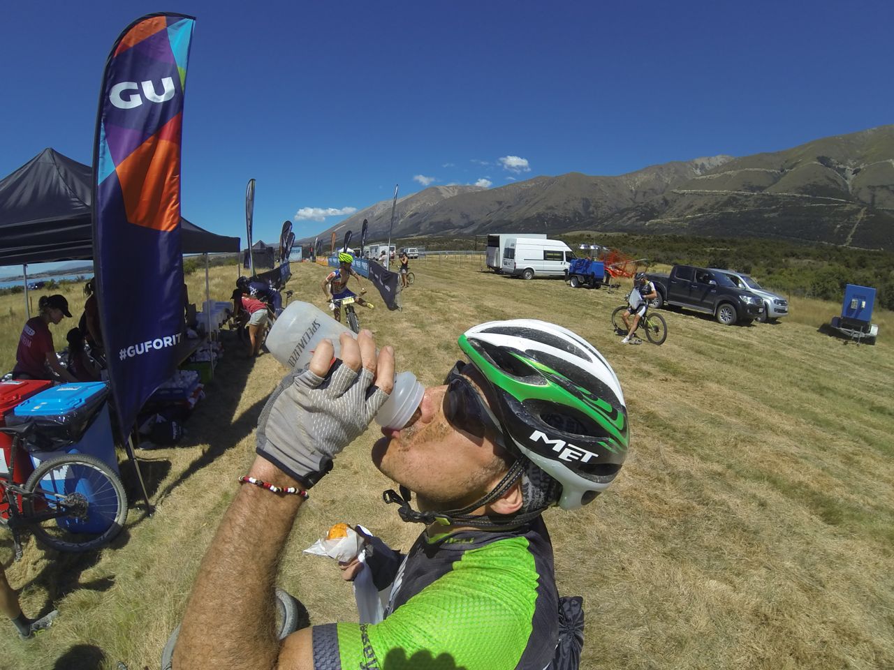 What to drink for a marathon MTB race?
