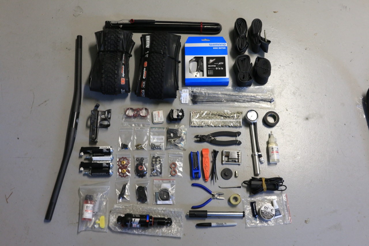 Packing spares europe MTB