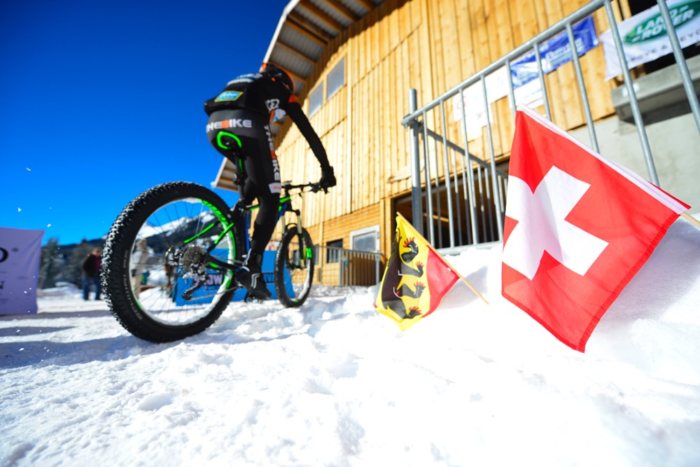 Switzerland's spectacular Snow Bike Festival Photo: Zoone Cronje