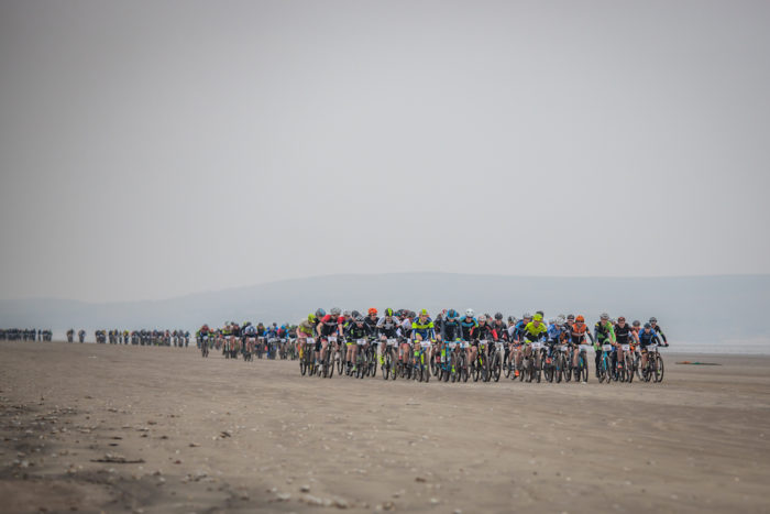 Battle on the Beach MTB race Photo: Anthony Pease